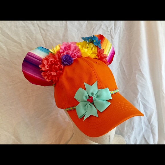 Epcot Coco Be Bold Mouse Ear Baseball Hat Cap - Picture 2 of 6